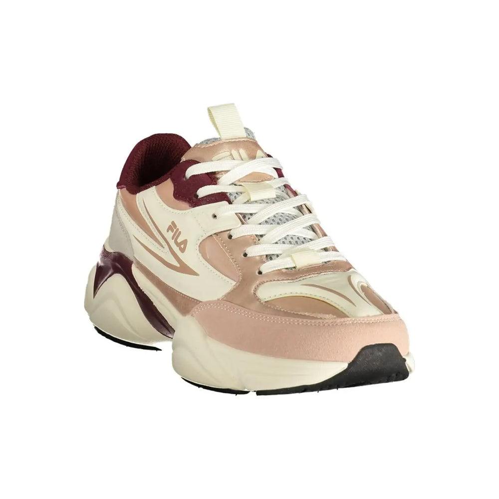 Fila Rosa Polyurethane Women’s Sneaker