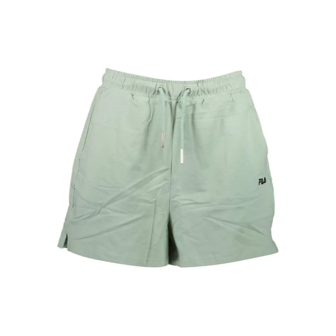 Fila Verde Cotton Women Jogger Pant