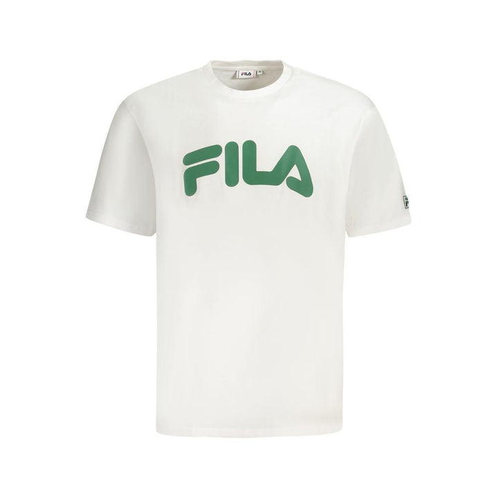 Fila White Cotton Men T-shirt