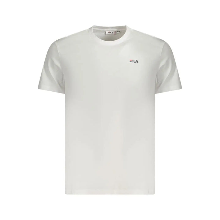 Fila White Cotton Men T-shirt