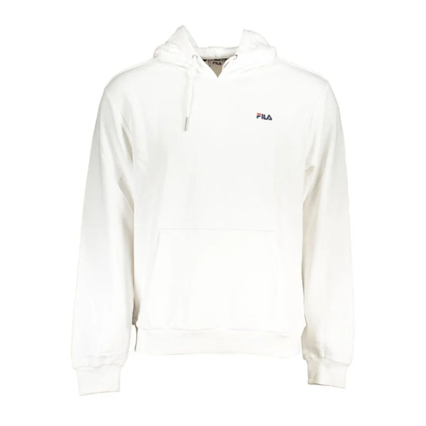 Fila White Cotton Men’s Hoodie