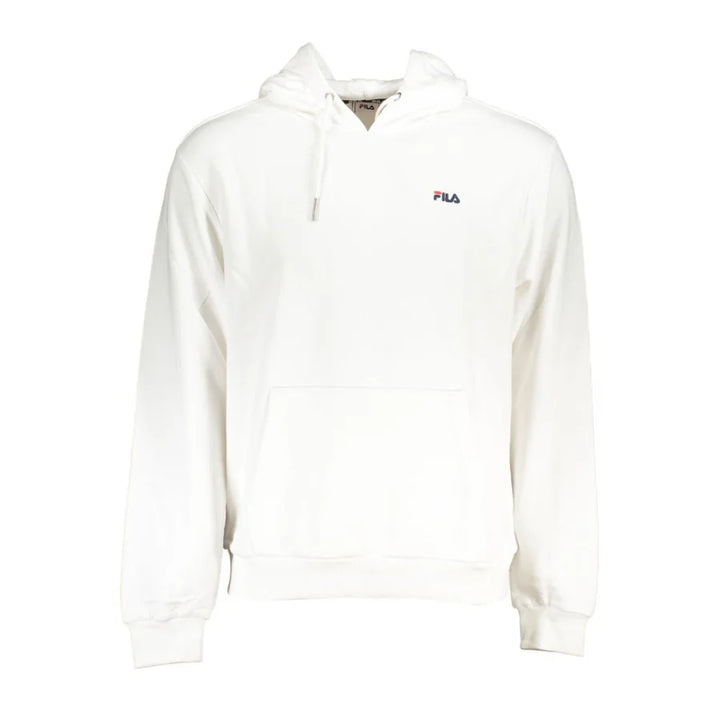 Fila White Cotton Men’s Hoodie