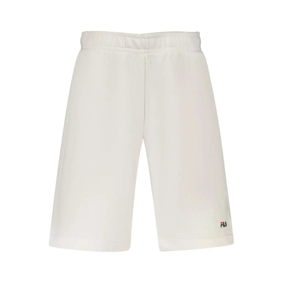 Fila White Cotton Men’s Sweatpant