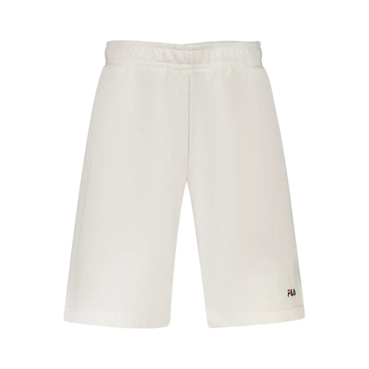 Fila White Cotton Men’s Sweatpant