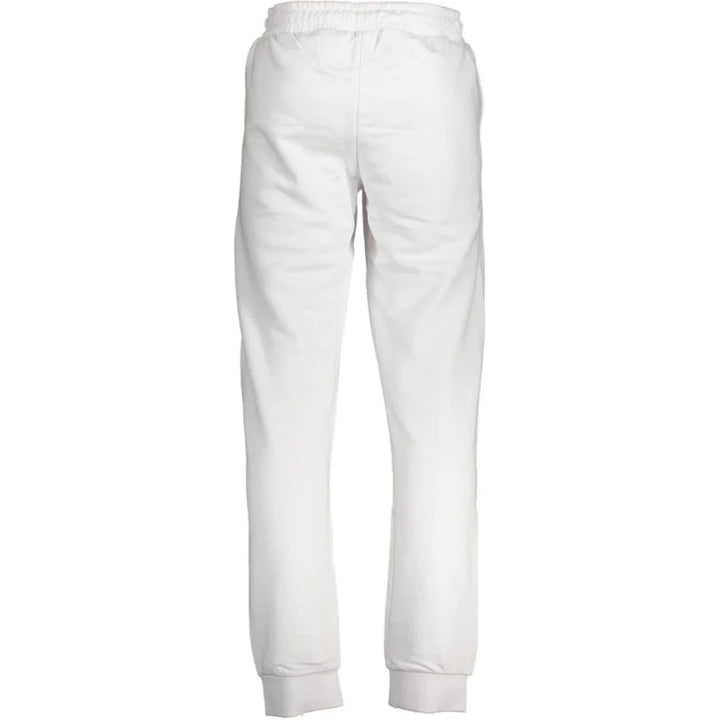 Fila White Cotton Men’s Sweatpants