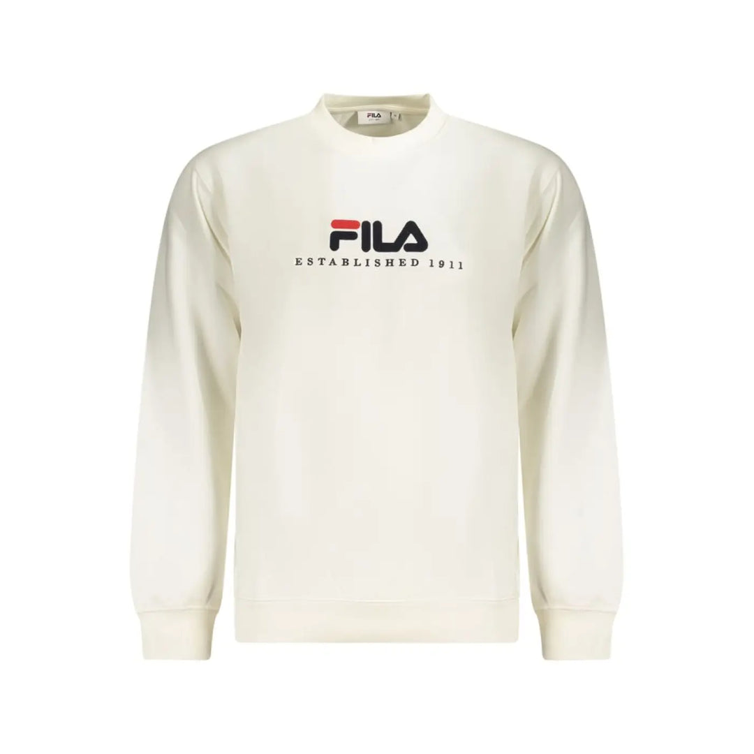 Fila White Cotton Men’s Sweatshirt