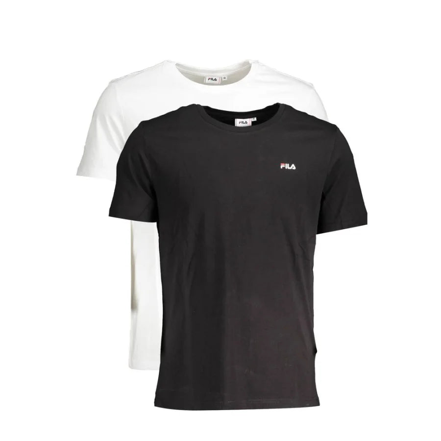 Fila White Cotton Women T-Shirt