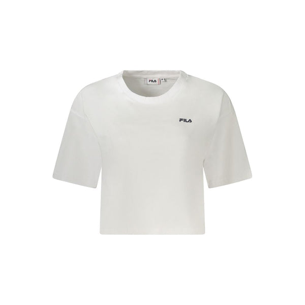 Fila - White Organic Cotton Women T-Shirt