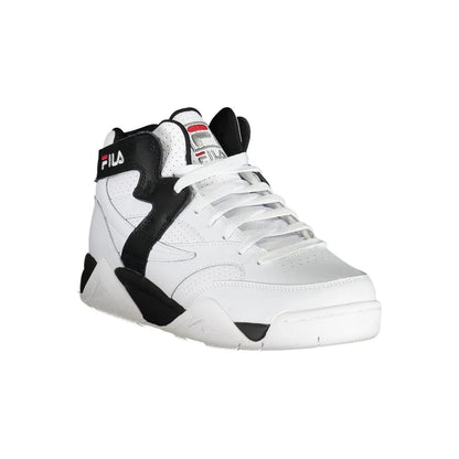 Fila White Polyester Athletic Sneakers