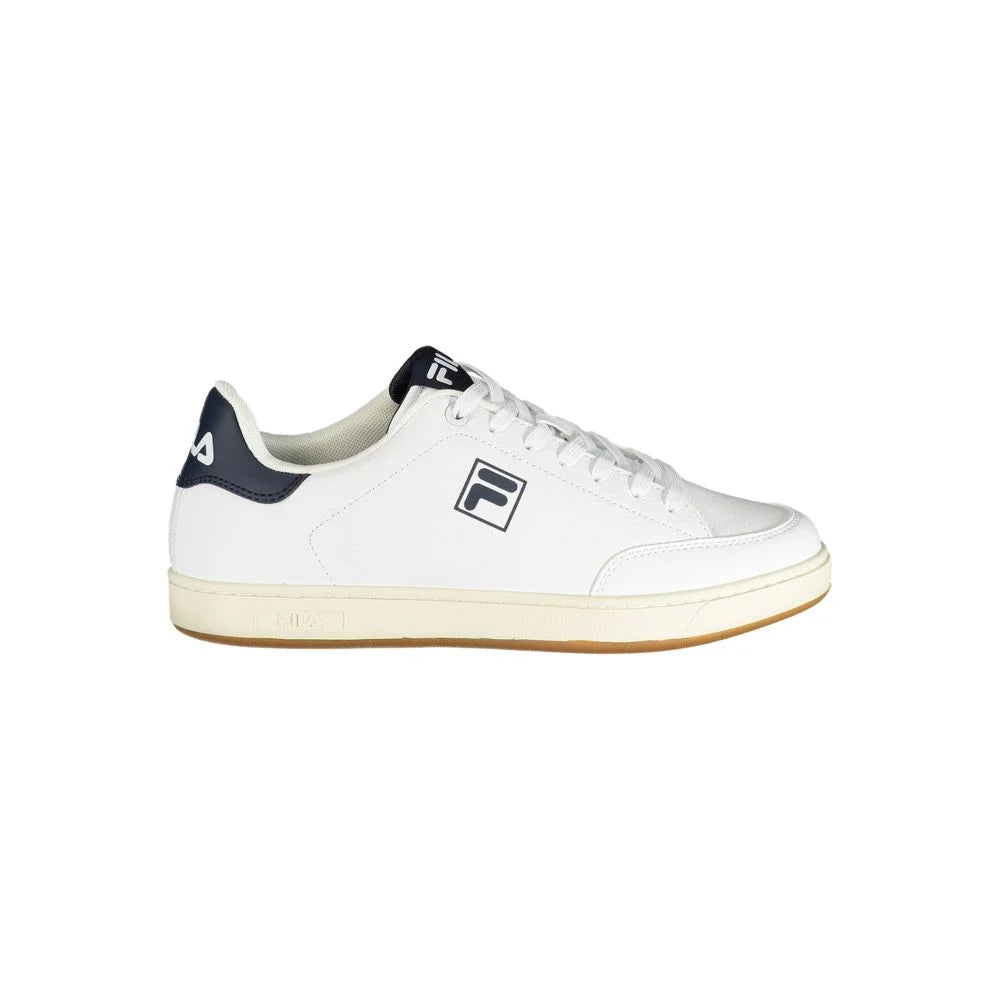 Fila White Polyester Men Sneaker Sporty Comfort and Sleek Style