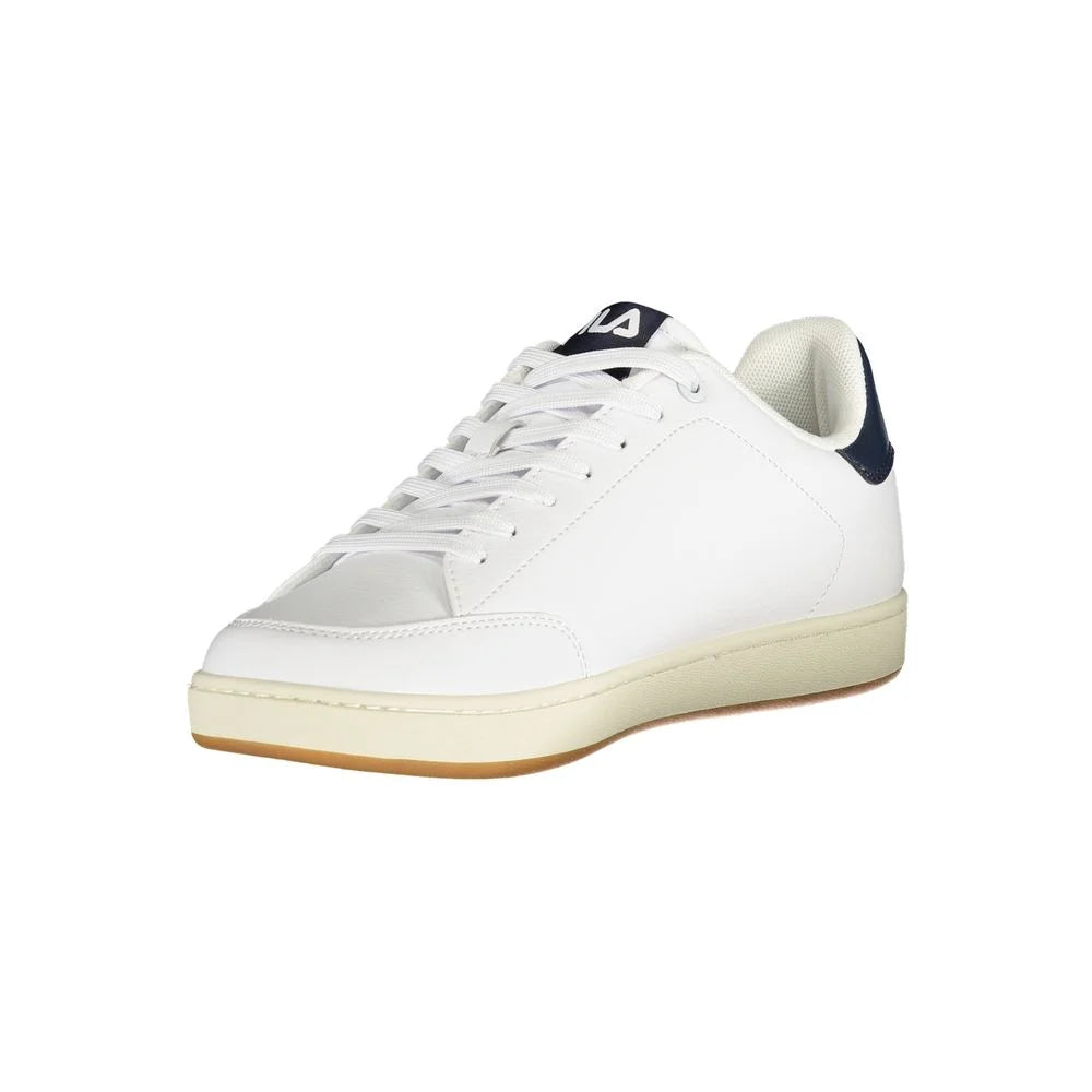 Fila White Polyester Men Sneaker Sporty Comfort and Sleek Style