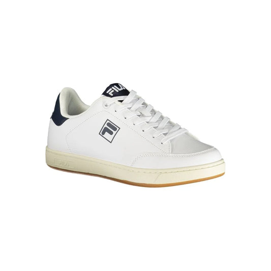 Fila White Polyester Men Sneaker Sporty Comfort and Sleek Style