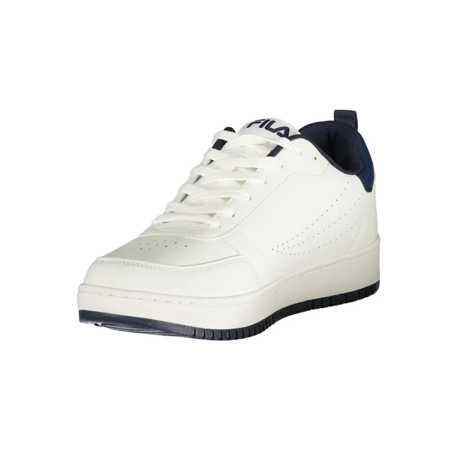 Fila White Polyurethane Men Sneaker