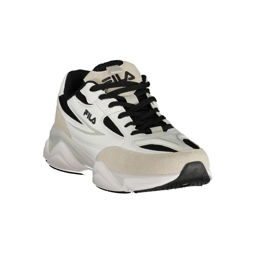 Fila White Polyurethane Men Sneaker