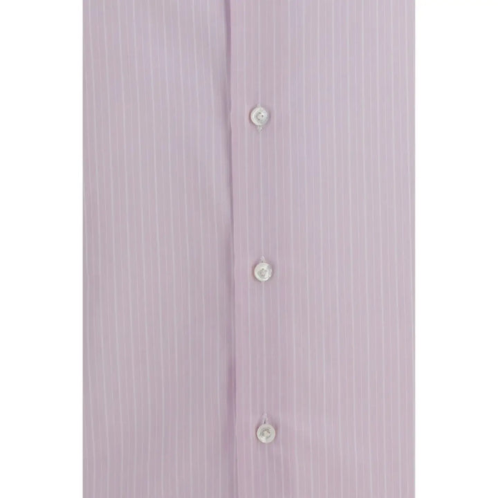 Finamore Multicolor Cotton Dress Shirt