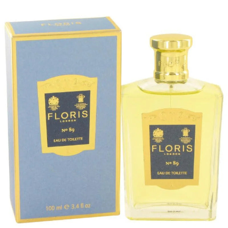 Vintage Floris No 89 Perfume Radiates Fresh Citrus and Spicy Scents Men’s Cologne