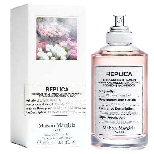 Flower Market Perfume Unisex Scent of Fresh Cut Blooms and Petals Fragrance Maison Margiela