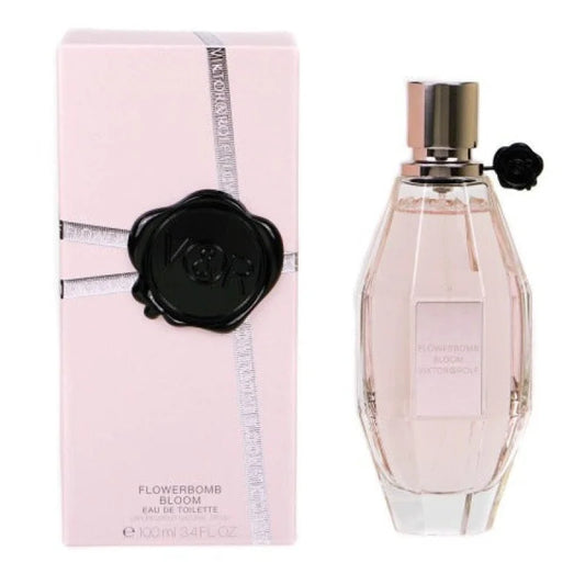 Flowerbomb Bloom Eau Energizing Floral Citrus for Spring Workdays Women’s Perfume Viktor & Rolf