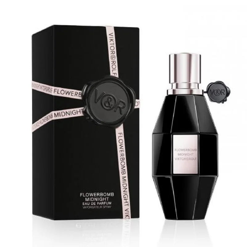 Flowerbomb Midnight Sensual Floral Elixir with Sparkling Blackcurrant Women’s Perfume Viktor & Rolf