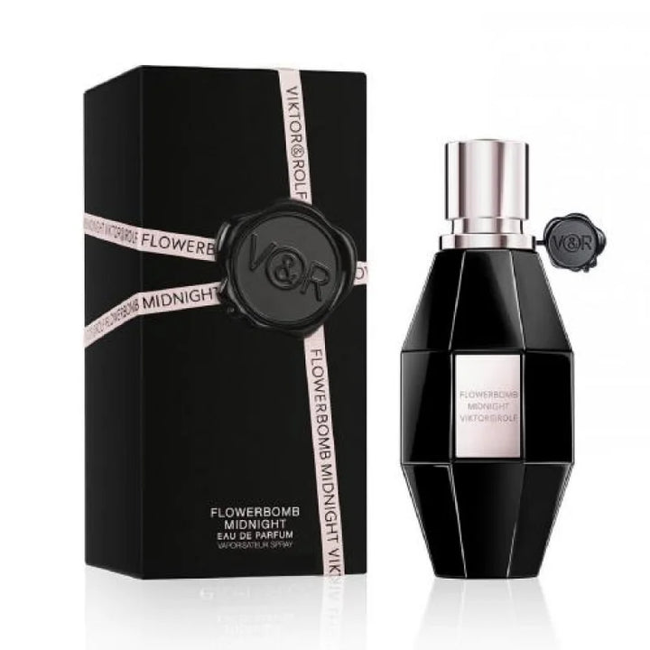 Flowerbomb Midnight Sensual Floral Elixir with Sparkling Blackcurrant Women’s Perfume Viktor &amp; Rolf