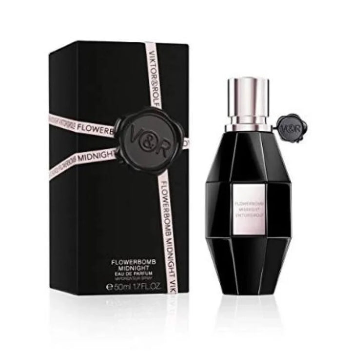 Flowerbomb Midnight Sensual Floral Elixir with Sparkling Blackcurrant Women’s Perfume Viktor &amp; Rolf