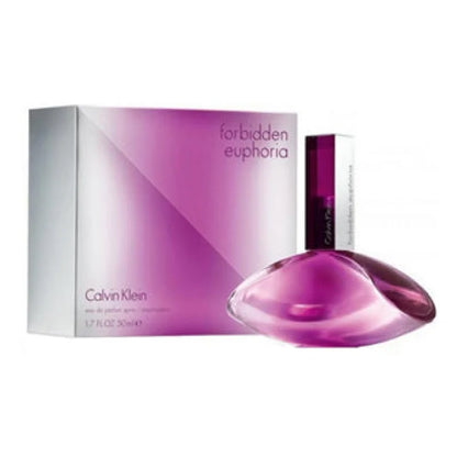 Forbidden Euphoria Eau Tangerine Peach Blossom Exotic Floral Escape Women’s Perfume Calvin Klein