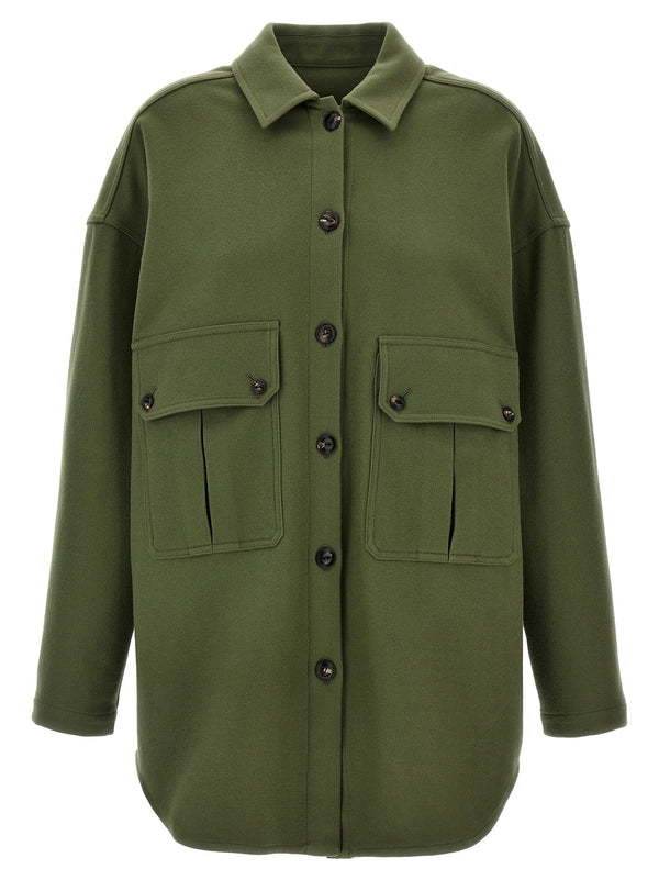 Fortela - Bicolor Virgin Wool Blouse