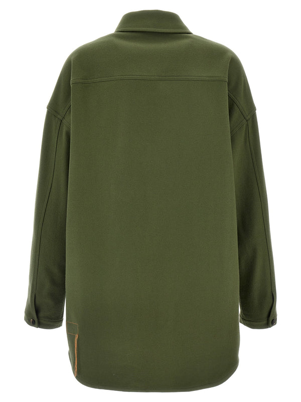 Fortela - Bicolor Virgin Wool Blouse