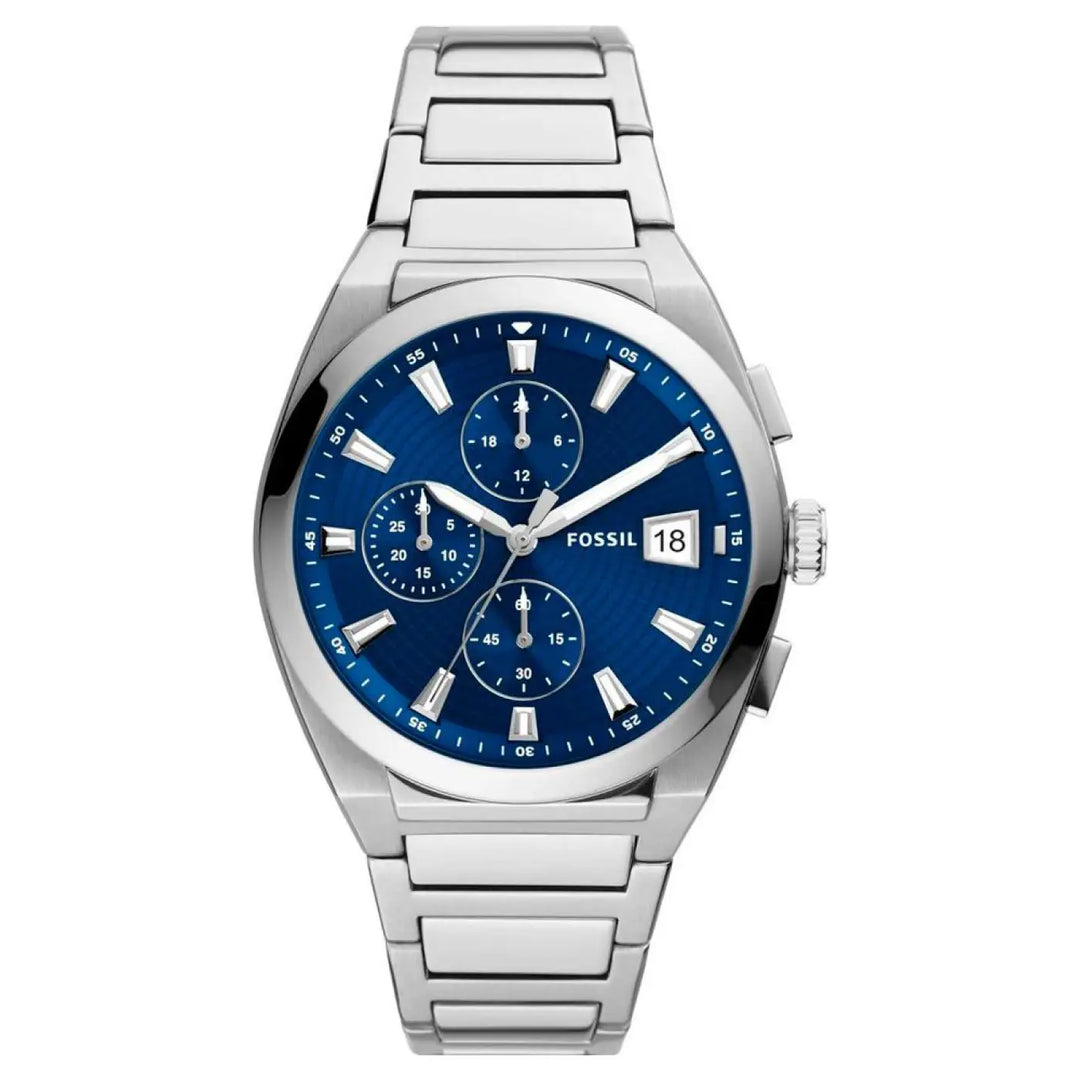 Fossil Gray Stainless Steel Dress Watch