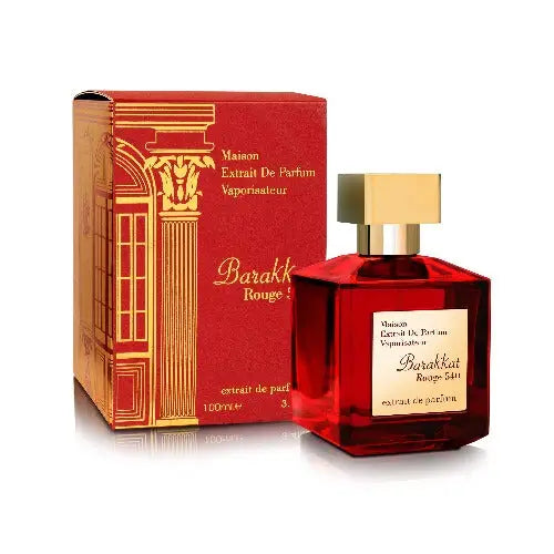 Experience the Allure of Barakkat Rouge with Exotic Jasmine and Almonds Unisex Fragrance World