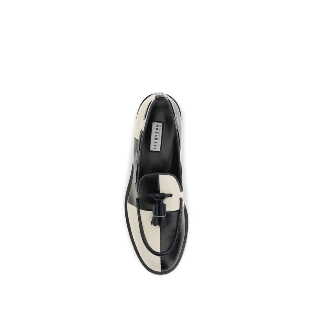 Fratelli Rossetti Multicolor Calf Leather Bos Taurus Slip-on Loafers
