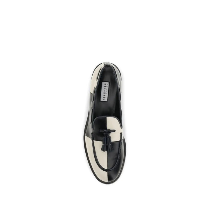 Fratelli Rossetti Multicolor Calf Leather Bos Taurus Slip-on Loafers