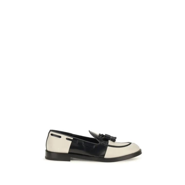 Fratelli Rossetti Multicolor Calf Leather Bos Taurus Slip-on Loafers