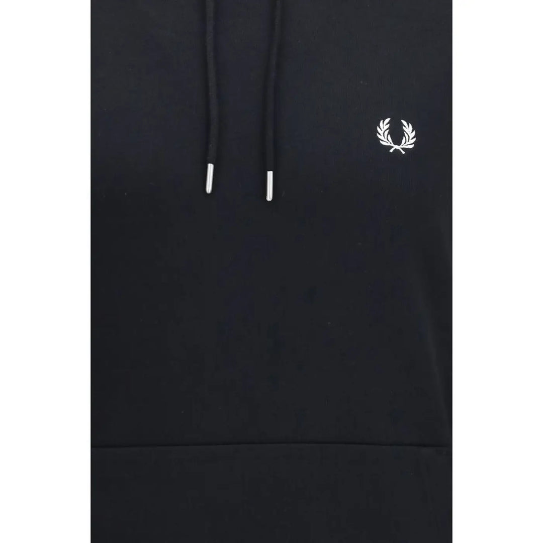 Fred Perry Black Cotton Sweatshirt