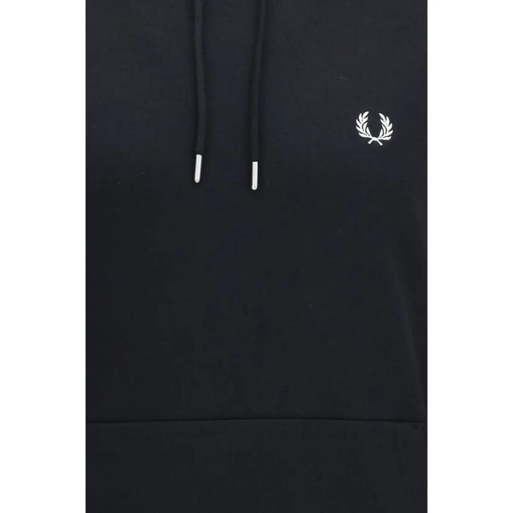 Fred Perry Black Cotton Sweatshirt