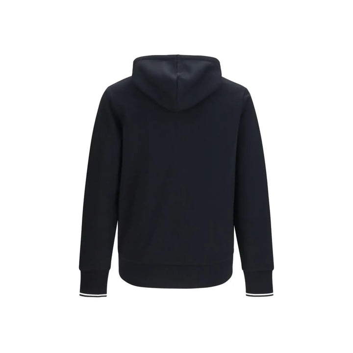 Fred Perry Black Cotton Sweatshirt