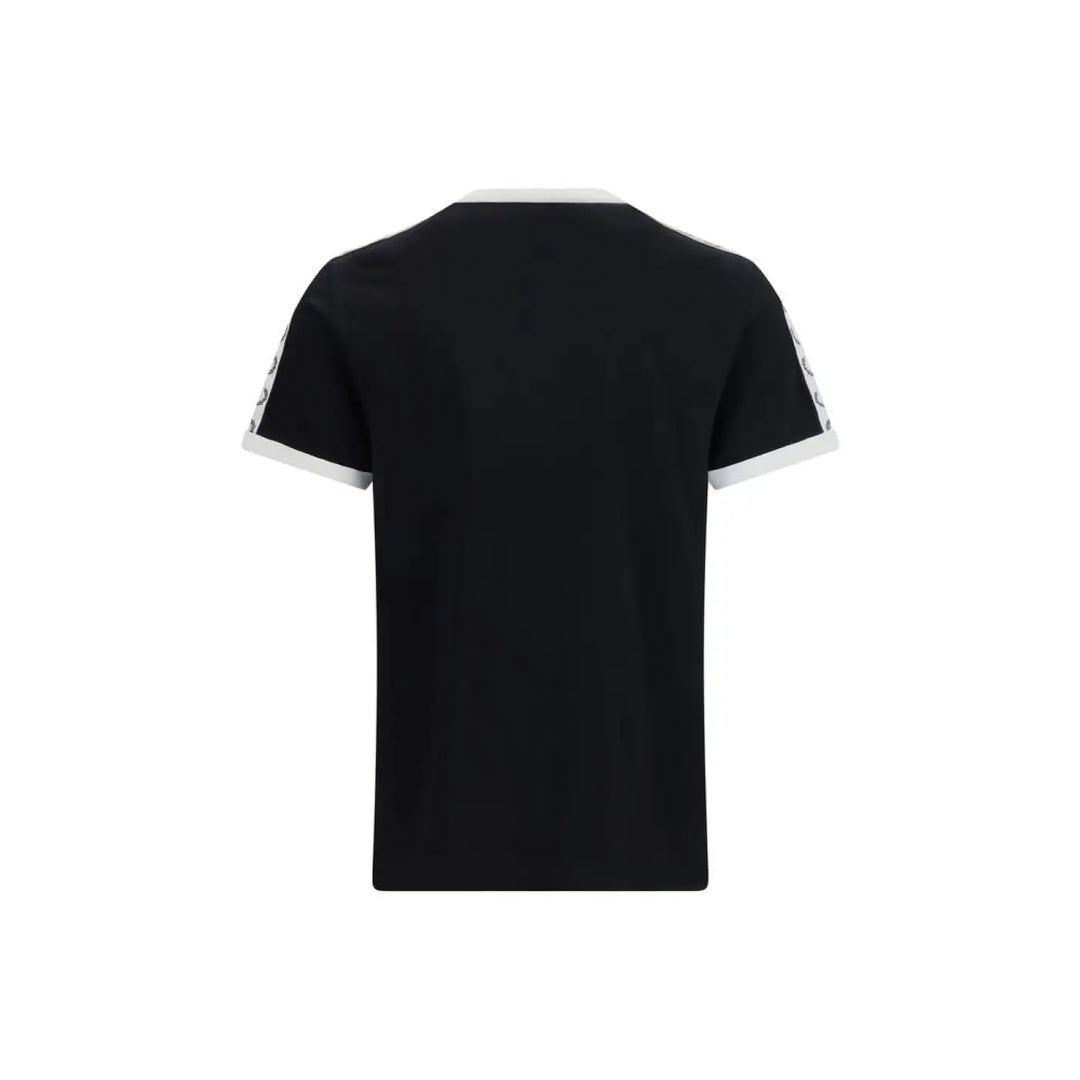 Fred Perry Black Cotton T-Shirt