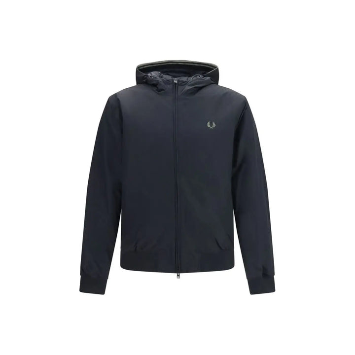 Fred Perry Black Polyamide Shell Jacket