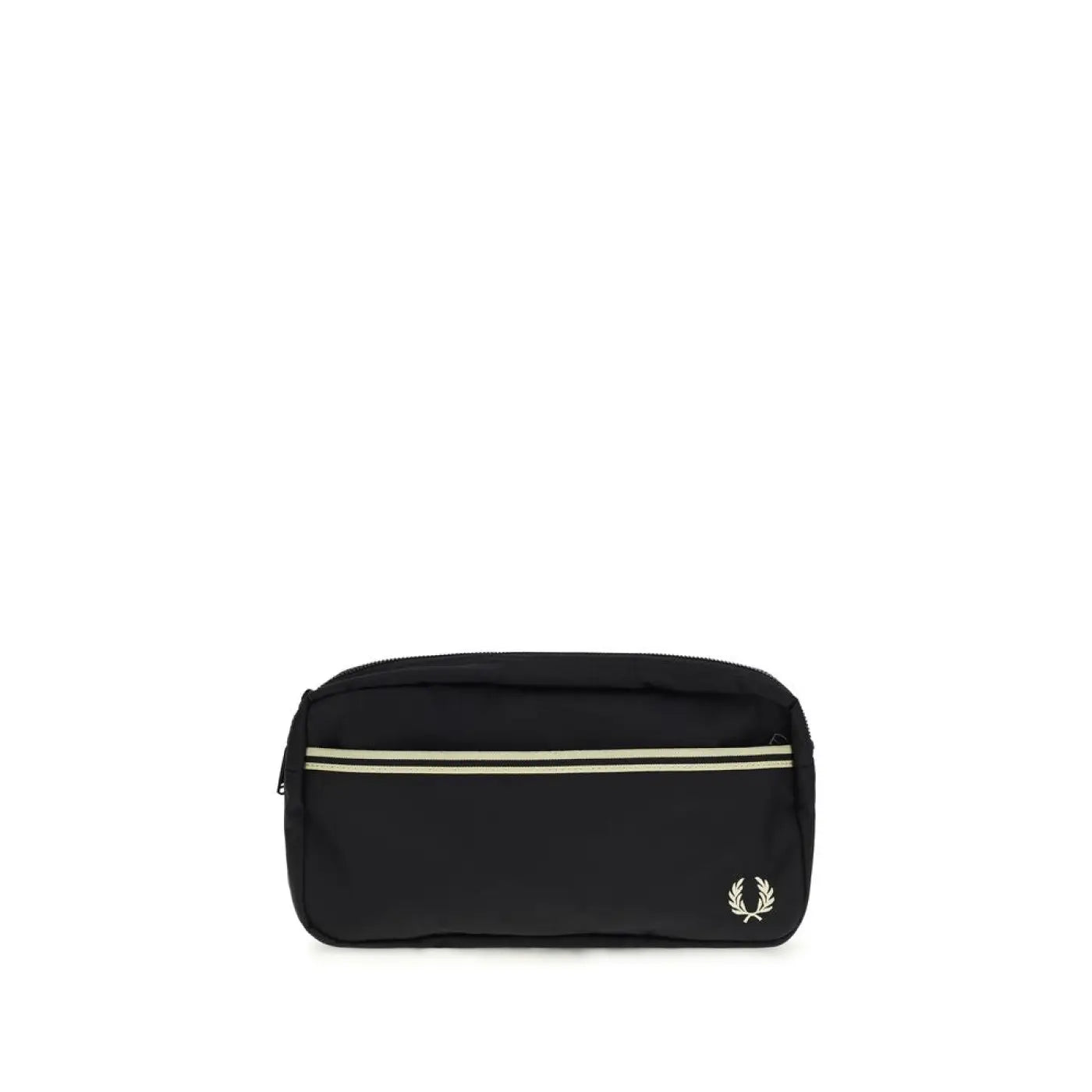 Fred Perry Black Recycled Polyamide Shoulder Bag