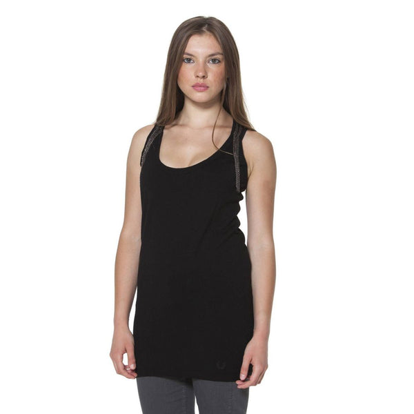 Fred Perry - Black Wool Women T-Shirt