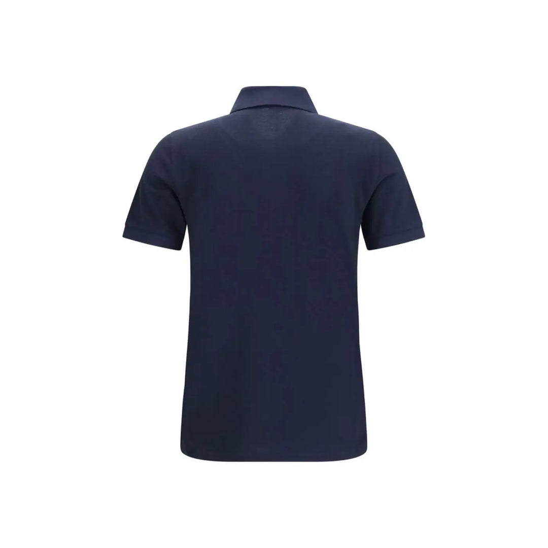 Fred Perry Blue Cotton Polo Shirt