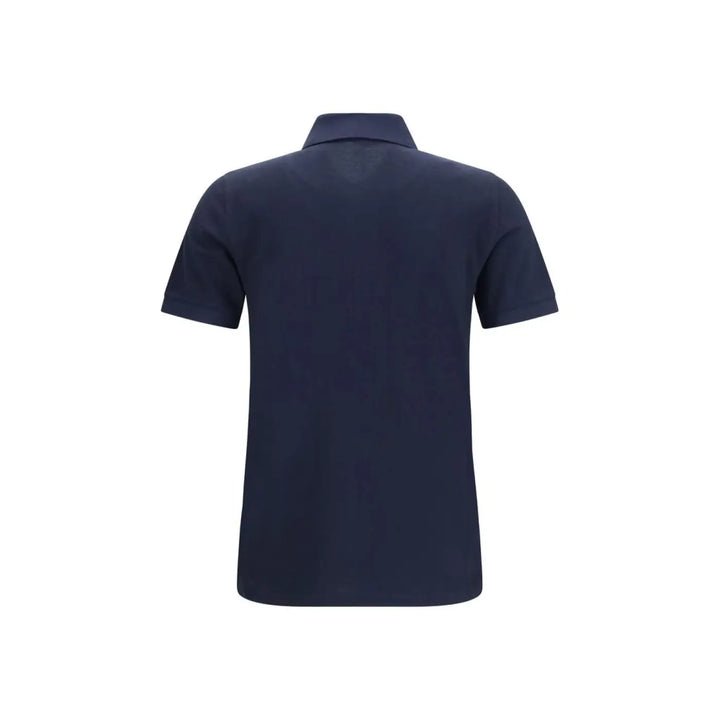 Fred Perry Blue Cotton Polo Shirt
