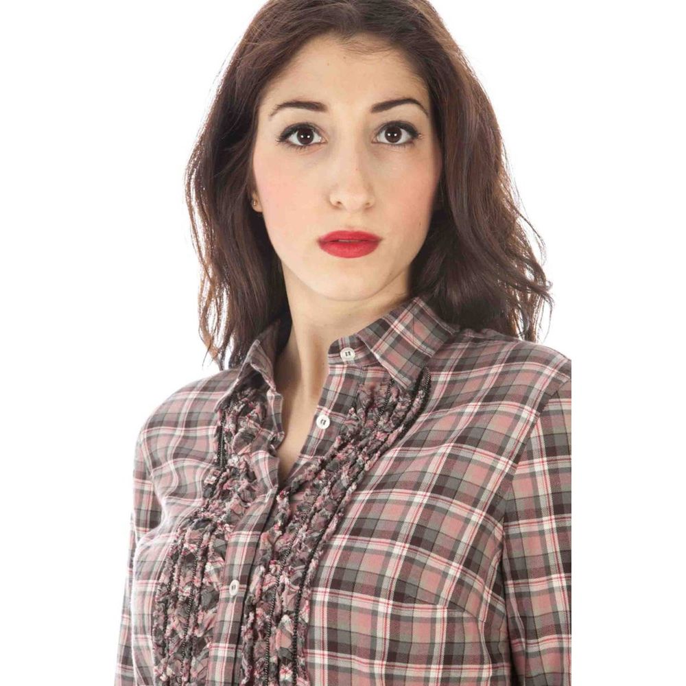 Fred Perry Shirts - Rosa Cotton Women Shirt