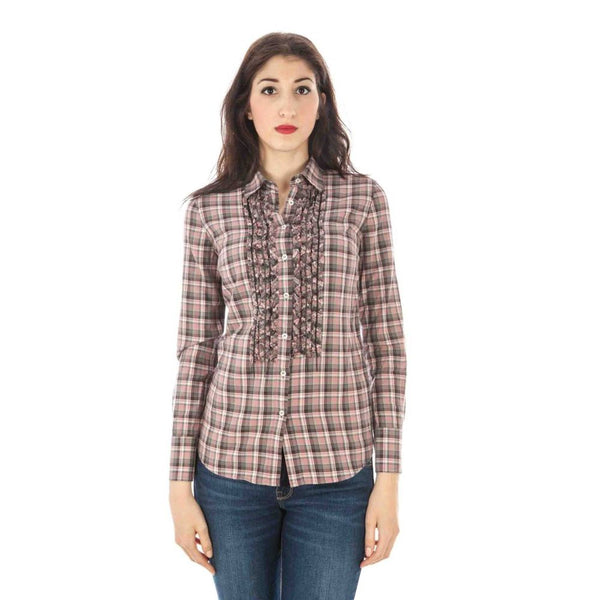 Fred Perry Shirts - Rosa Cotton Women Shirt
