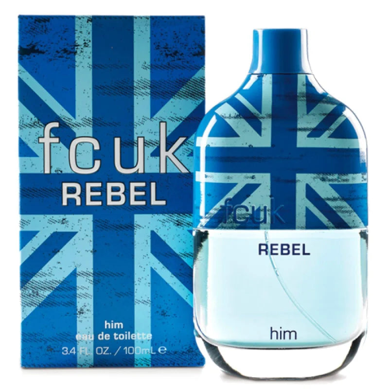 French Connection Men’s Cologne - Unleash FCUK Rebel Aquatic Notes Dress To Impress