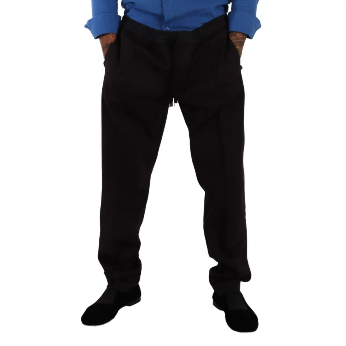 Fresh Style Dolce Gabbana Cotton Blend Luxury Joggers &