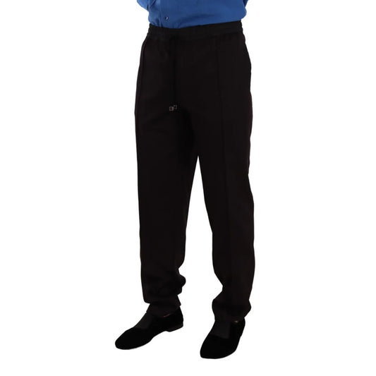 Fresh Style Dolce Gabbana Cotton Blend Luxury Joggers &