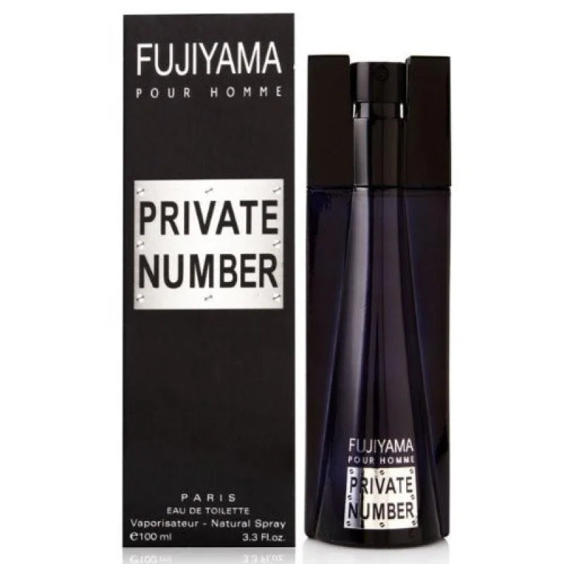 Fujiyama Private Number Eau Oak Moss Seductive Warmth Men’s Cologne Succes De Paris