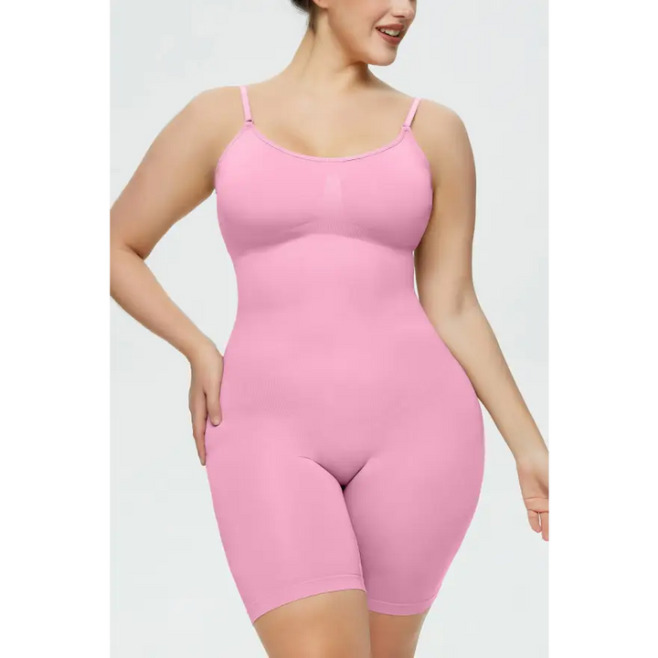 Seamless Spaghetti Strap Shaping Romper Flawless Fit Clothing Tops Trendsi
