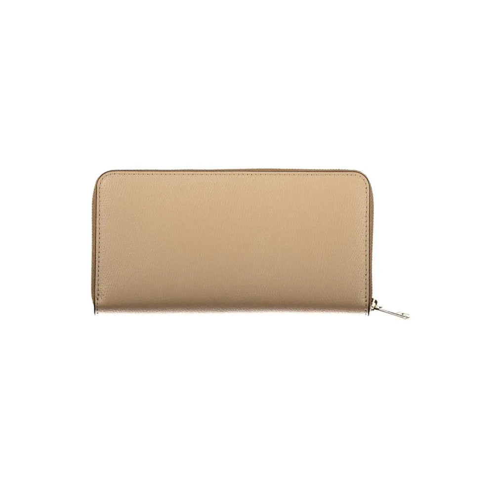 Furla Beige Leather Woman Wallet